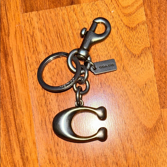 Coach Signature Bag Charm - Picture 1 of 7